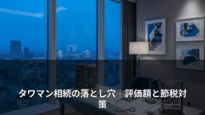 タワマン相続の落とし穴｜評価額と節税対策