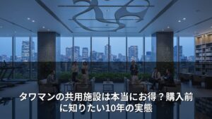 タワマンの共用施設は本当にお得？購入前に知りたい10年の実態